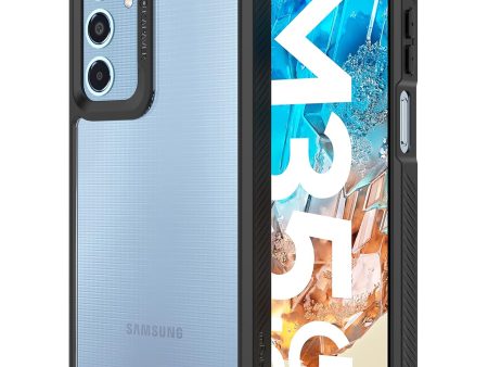 Samsung Galaxy M35 Back Cover Case | Impulse - Black Cheap