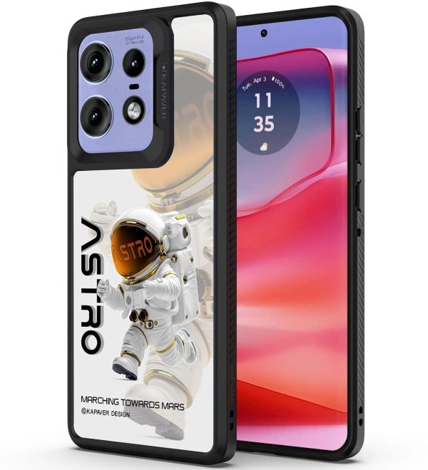 Moto Edge 50 Pro Back Cover Case | Astro Big Eyes - Black Supply