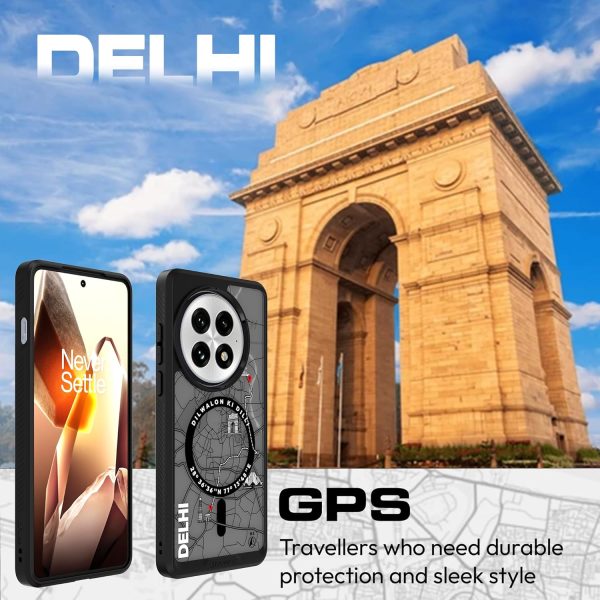 OnePlus 13 Back Cover Case | GPS Edition (Delhi) Mag X - Black Online