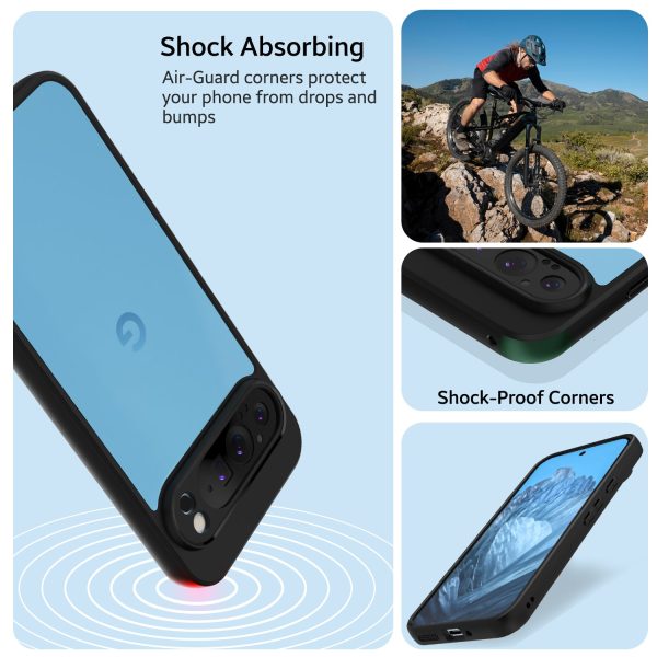 Google Pixel 9 Pro 5G Back Cover Case | Hybrid - Black Online