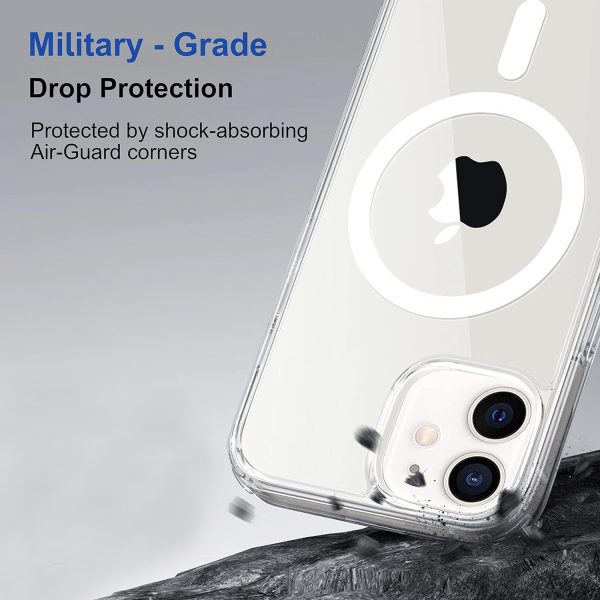 iPhone 12   12 Pro  Back Cover Case | Hybrid - Crystal Clear Supply