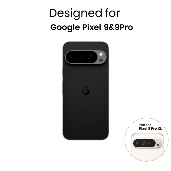 Google Pixel 9 (5G) Back Cover Case | Hybrid - Black on Sale