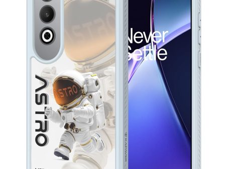 OnePlus Nord CE4 5G Back Cover Case | Impulse (Astro Big Eyes) - Gray Fashion