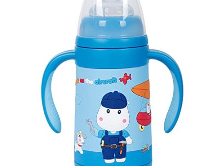 (PINKAH) Kids Water Bottle | Stainless Steel (320ML) - French Blue Sale