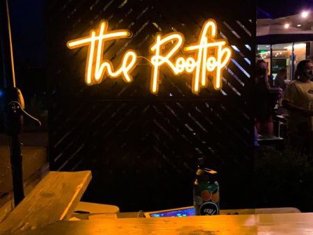 The Rooftop LED Neon Sign Online