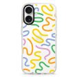 Abstract Doodles MagSafe Compatible Ultra Clear Case Online Hot Sale