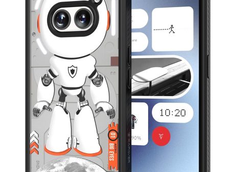 Nothing Phone 2a   2a Plus 5G Back Cover Case | Impulse (Astro Big Eyes) - Black on Sale