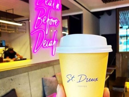 Death Before Decaf LED Neon Sign Discount