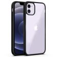 iPhone 12 Back Cover Case | Hybrid - Black Online now