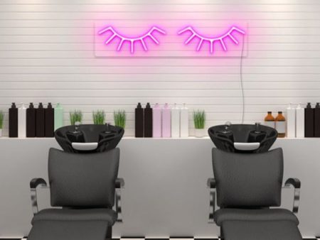 Fabu-LASHES LED Neon Sign For Cheap