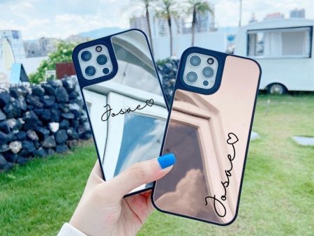 Reflective Mirror Customised Case for iPhone ( Silver & Rose Gold ) Sale