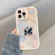 Transparent Butterfly Mirror Abstract Designer Case For iPhone ( Lucky Love ) Fashion