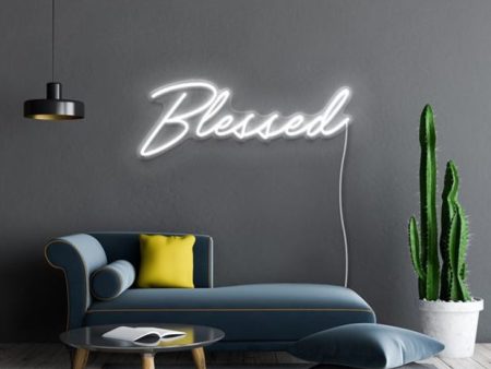 Blessed Neon Flex LED Neon Sign Online Sale