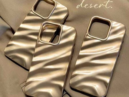 Abstract Design Silicon iPhone Case ( Dessert Titanium Online