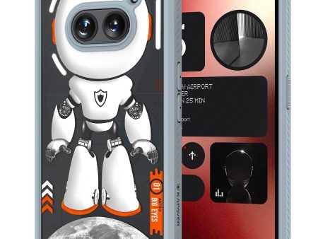 Nothing Phone 2a   2a Plus 5G Back Cover Case | Impulse (Astro Big Eyes) - Gray Sale