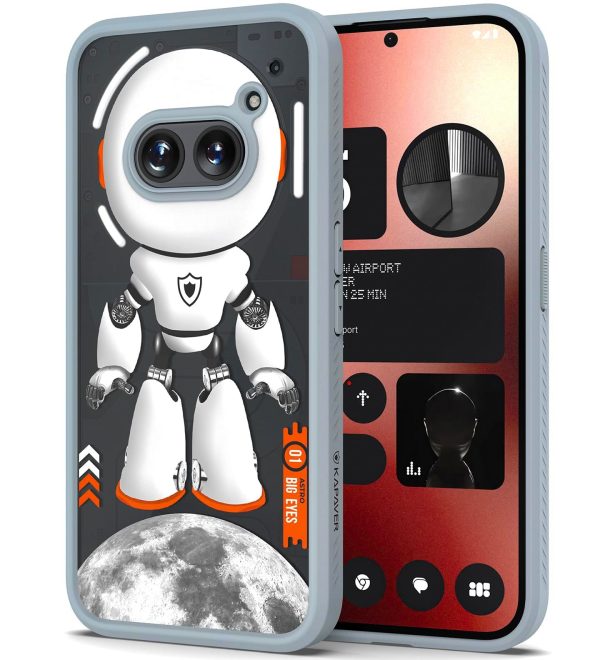 Nothing Phone 2a   2a Plus 5G Back Cover Case | Impulse (Astro Big Eyes) - Gray Sale