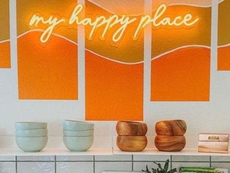 My Happy Place LED Neon Sign Supply