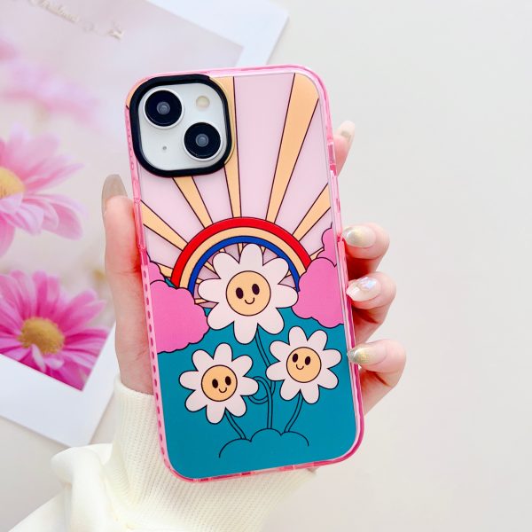 Flower Power Silicon Impact Proof Case for iPhone Online now