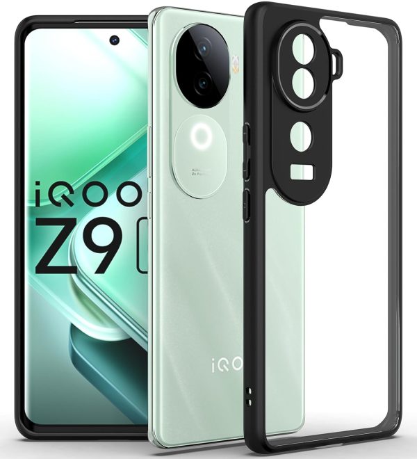 iQOO Z9s Back Cover Case | Hybrid - Black Online