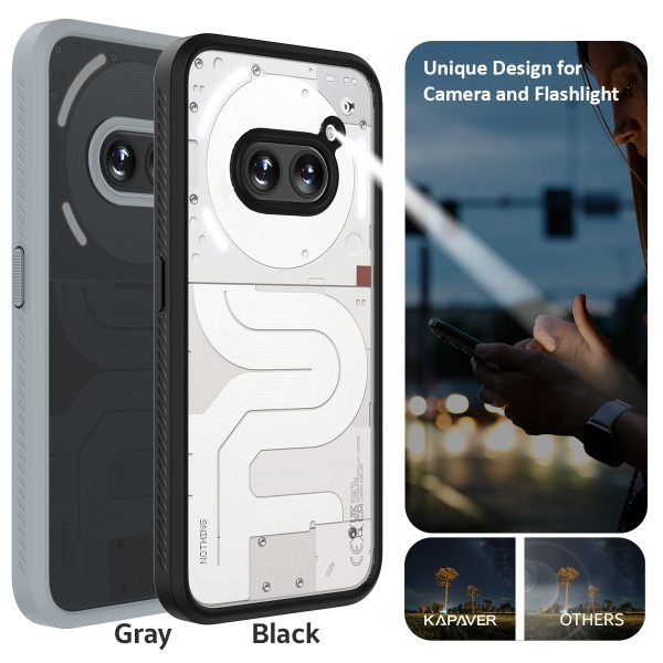 Nothing Phone 2a   2a Plus 5G Back Cover Case | Impulse - Black Online Hot Sale