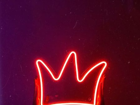 Crown LED Neon Sign, Wall Decor For Sale