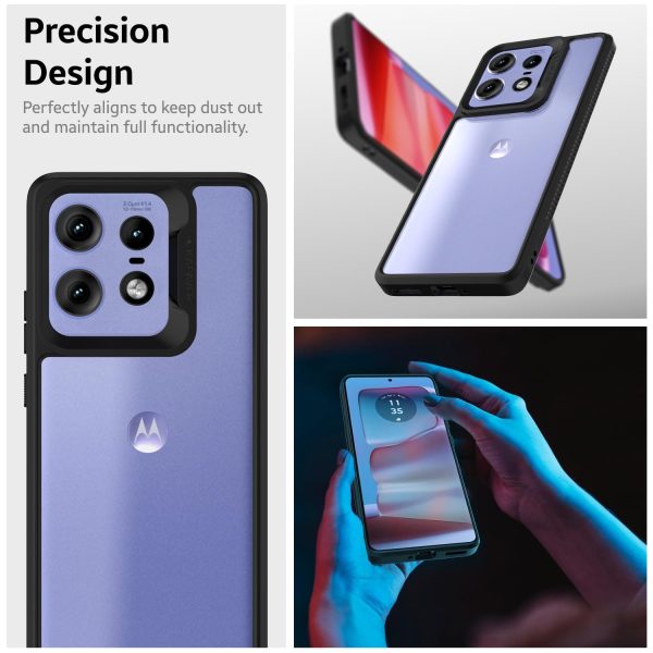 Moto Edge 50 Pro Back Cover Case | Impulse - Black Online Sale