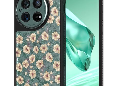 OnePlus 12 Back Cover Case | Impulse - Black (Floral Bloom) Online