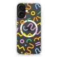 Abstract Doodles MagSafe Compatible Ultra Clear Case Hot on Sale