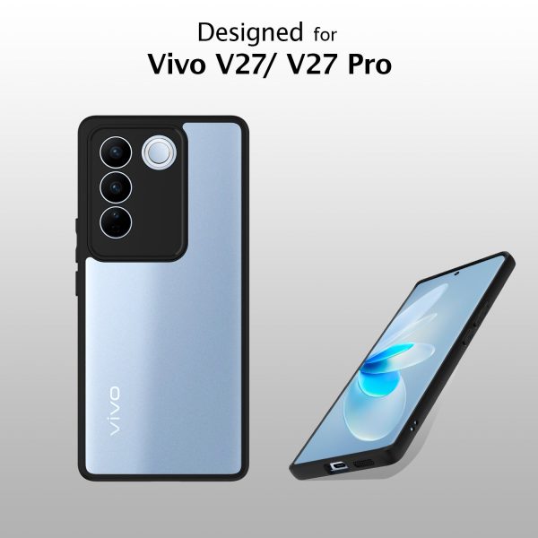 Vivo V27   V27 Pro Back Cover Case | Hybrid - Clear Fashion