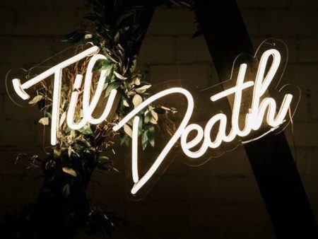 ‘Til Death LED Neon Sign on Sale