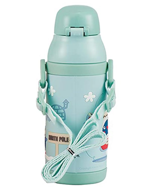 (PINKAH) Kids Bottle | Stainless Steel (380ml) - Blue Discount