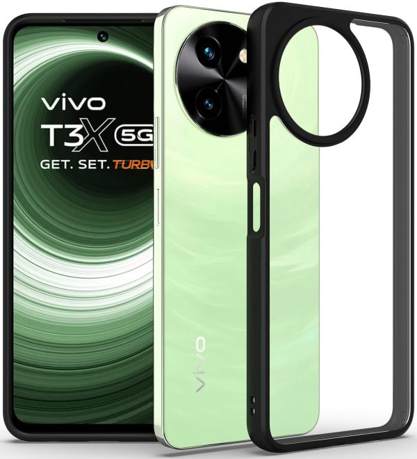 Vivo T3x Back Cover Case | Hybrid - Clear Online Hot Sale