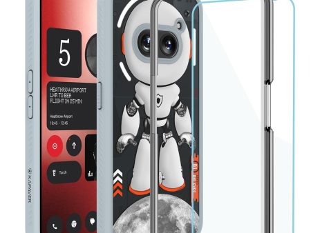 Nothing Phone 2a Plus   Nothing Phone 2a 5G Back Cover Case With Glass | Impulse - Astro Big Eyes Gray For Discount