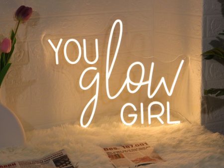 You Glow Girl LED Neon Sign Online now