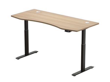 Standing Curved Desk 1.50 x 80 cm Sale