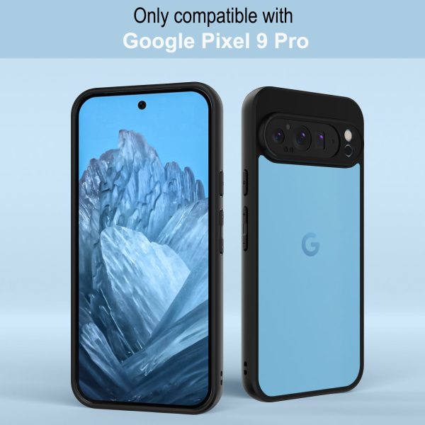 Google Pixel 9 Pro 5G Back Cover Case | Hybrid - Black Online