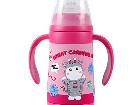 (PINKAH) Kids Water Bottle | Stainless Steel (320ML) - Blush Pink Online Sale