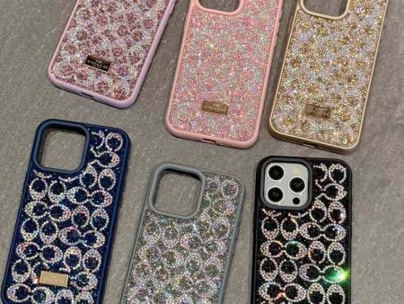 Luxury Branded Rhinestone Case for iPhone Supply