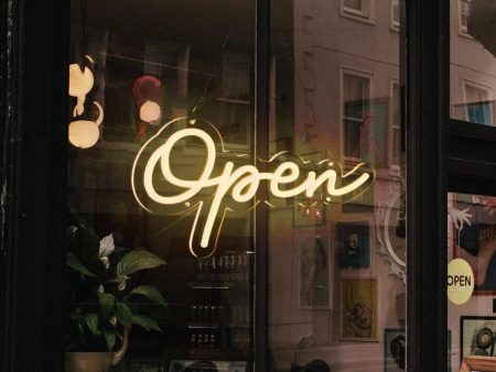 Open LED Neon Sign Online