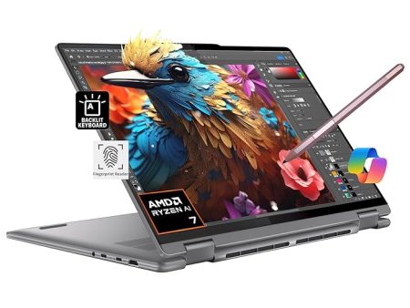 Notebook Lenovo Yoga 7i 2 en 1  16  AMD Ryzen 7 7735U 16GB RAM 512GB SSD Online now