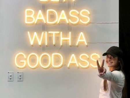 Be a Badass with a Good Ass LED Neon Sign Hot on Sale