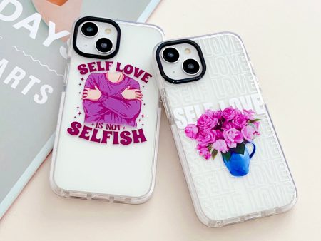 Self Love Is Not Selfish Designer Impact Proof Case for iPhone on Sale