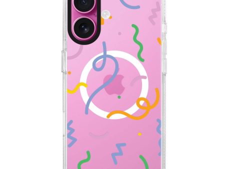 Abstract Doodles MagSafe Compatible Ultra Clear Case Cheap