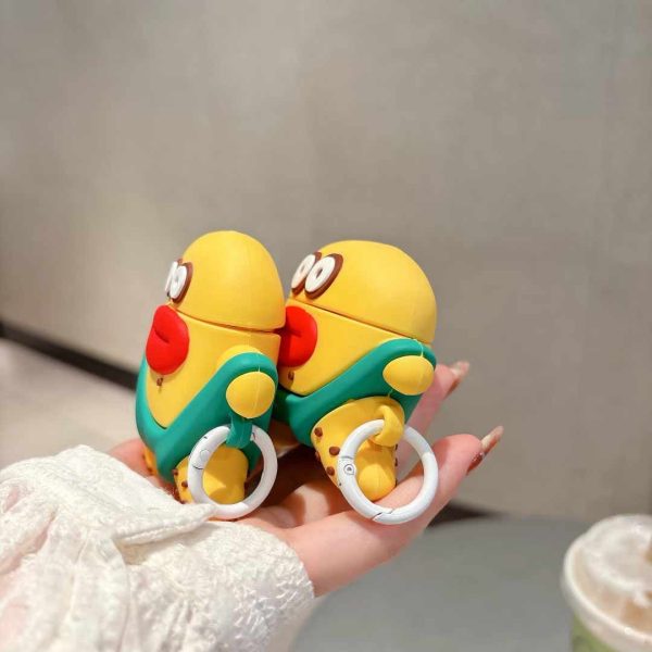 Cute Cartoon 3D Silicon Airpod Case on Sale