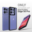 Moto Edge 50 Pro Back Cover Case | Impulse - Black Online Sale