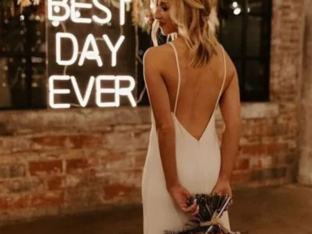 Best Day Ever Wedding LED Neon Sign Online now