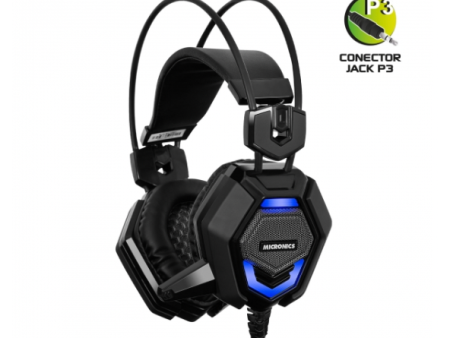 Auriculares Gamer con Micrófono - Lúdico HG801R - MICRONICS Hot on Sale