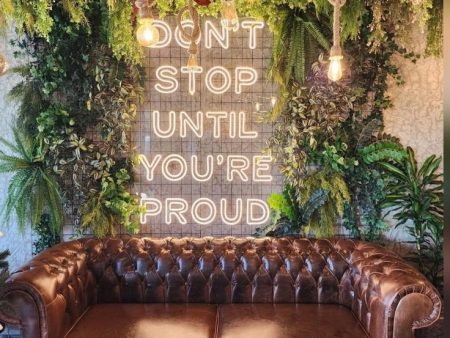 Dont Stop Until You re Proud LED Neon Sign Supply