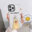 iPhone Impact Proof Customised Silicon Case ( Cute Dog Caricature ) Online