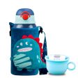 (PINKAH) Kids Bottle Cartoon Design | Stainless Steel (600ML) - Blue Online Hot Sale